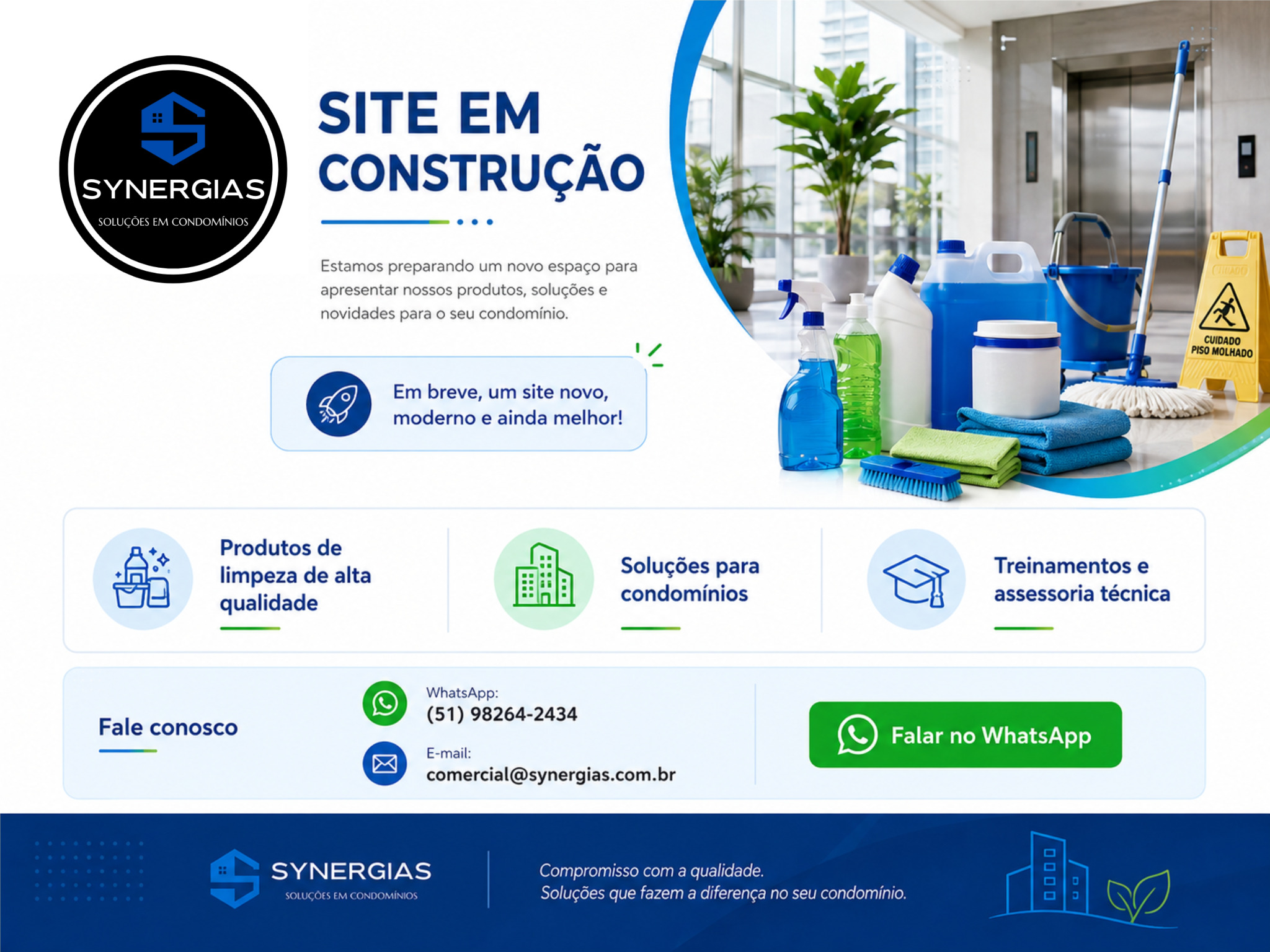 Synergias — Site em construção