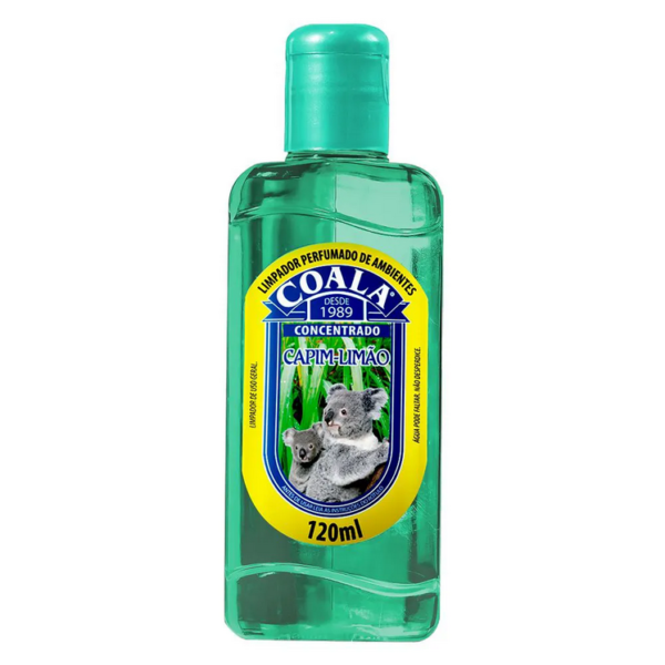 LIMPADOR PERFUMADO CAPIM LIMÃO 120ML | COALA